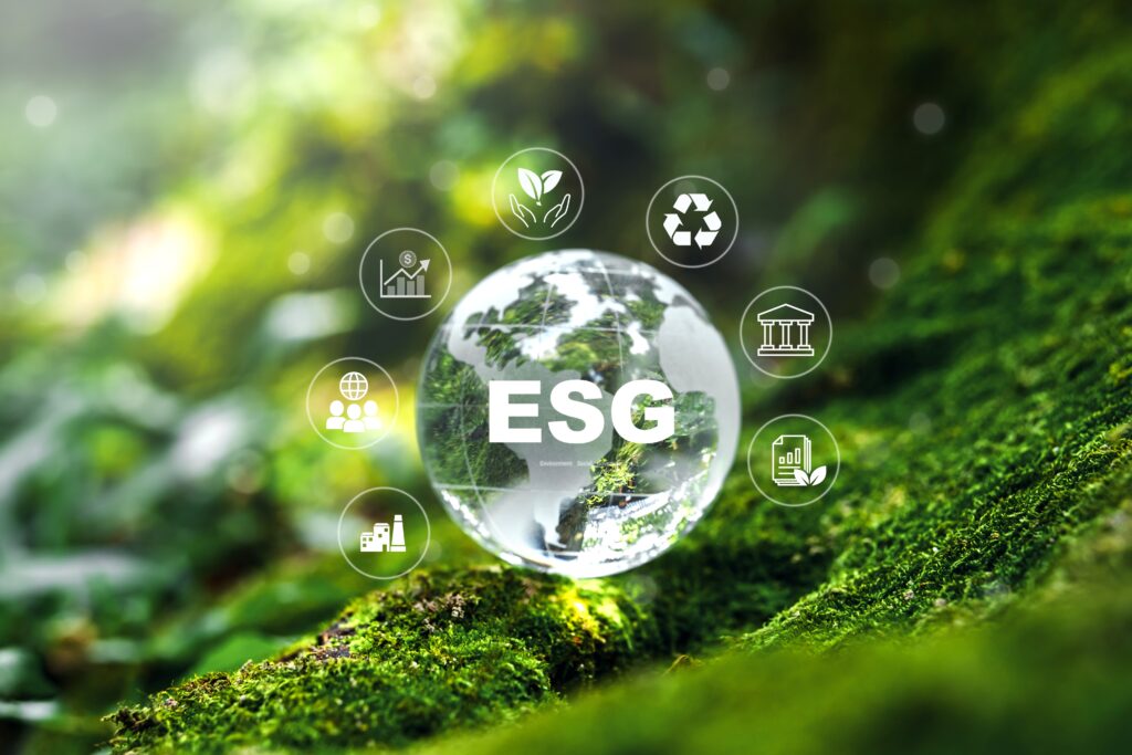 the esg ball in the environment