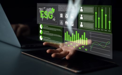 A,Digital,Interface,Illustrating,Esg,Data,Metrics,With,Vibrant,Charts